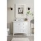 James Martin Vanities Palisades 36in Single Vanity, Bright White w/ 3 CM Ethereal Noctis Quartz Top 527-V36-BW-3ENC - alternate 3